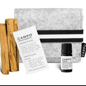 Palo Santo Smudge Sticks & Ocean Essential Oil Set